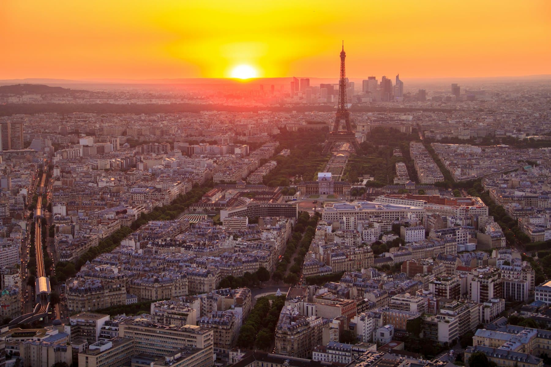 Vista de París, Francia